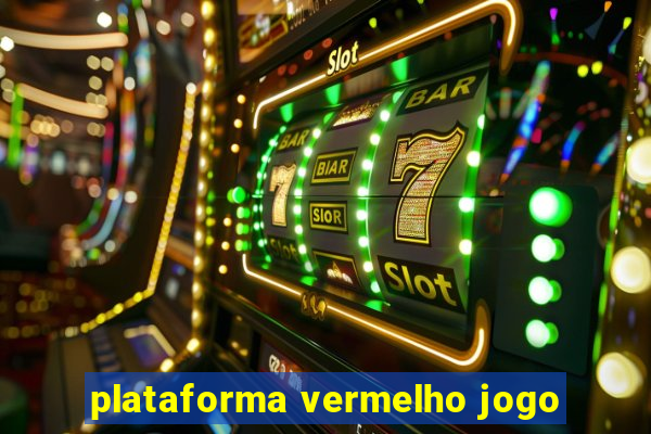 plataforma vermelho jogo